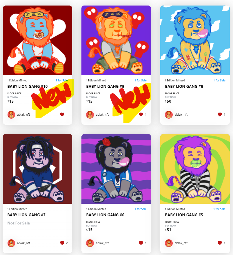 ablak_nft's tweet photo. 🦁BABY LION GANG🦁
NEW DROP 2 ITEM sell on crypto. com

Link: https://t.co/3Kv7mZgdCy
Discord: https://t.co/I8RcKRBhiQ

🚀🚀🚀🚀🚀🚀🚀🚀🚀🚀🚀🚀🚀🚀

#NFTTHAILAND #NFTs #NFT #NFTCommmunity #NFTcollections #ThaiNFT #CRO #FFTB #BABYLIONGANG https://t.co/itpKjlcCkz