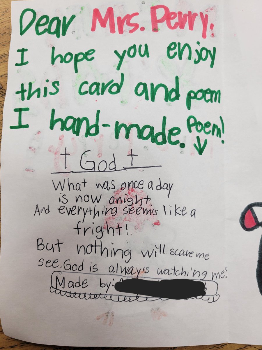 MrsKatiePerry1's tweet photo. You aren't supposed to cry on the Day of Fun, but man this definitely made me teary! I am truly blessed with amazing kids with the biggest hearts! ❤ https://t.co/ffL69TAIrp