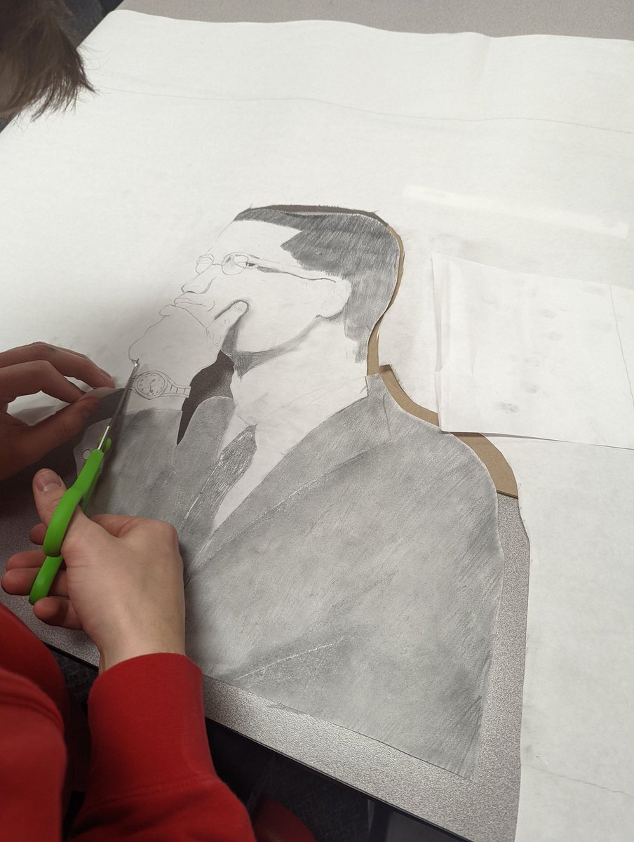 JillWebs's tweet photo. Project Day 2. A little teacher check-in and a full class period to work. We'll start seeing good progress on the tiles today! How do you check with kids while they're working on projects??? #favoriteproject #4moredays #sschat #ksedchat #tlap https://t.co/amL7mNQhqC