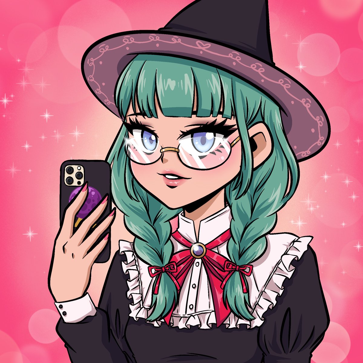 🔮 Alert Drop 🔮
I'm Joined Magical Girl Club 1st Contest 
From <a href="/SimonKNFT/">Simon.K 🔮 MGGclub</a>  💜💜 I choose MGG001 Sylvia Alberic

Available for sale in the next 24 hours
opensea.io/assets/matic/0…

#MGGcontest #MGGclub #Polygon #polygonnft #animegirl #NFTTHAILAND