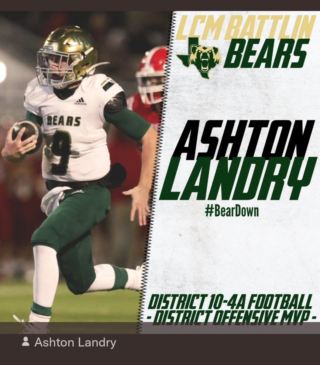 Thank you to Texas Children Hospital and Dr. Thomas Howard. Ashton was diagnosed with Wolff Parkinson White Syndrome 7 months ago and did not know if he would be able to play sports again. 6 months later he was named 10 4a Div1 Offensive MVP. Thank you Dr. Howard. <a href="/TexasChildrens/">Texas Children's</a>