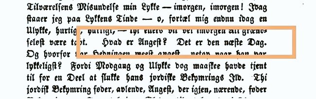 "Kaygı nedir? Ertesi gündür." 
                  — S. Kierkegaard

.
["Christelige Taler", 1848: 89 (SKS X: 87)]