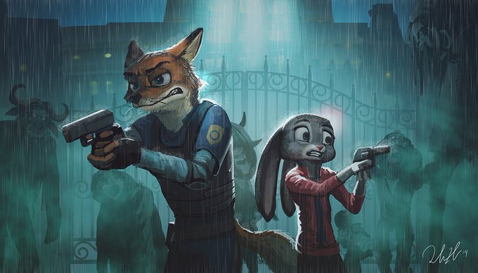 WellFighter1's tweet photo. Zootopia meet Resident Evil 2 Fanart!
Imagem aleatória
Artista oficial cicakkia
#fanart #residentevil2 #zootopia #crosssover #deviantart https://t.co/iR7IHt4NE9