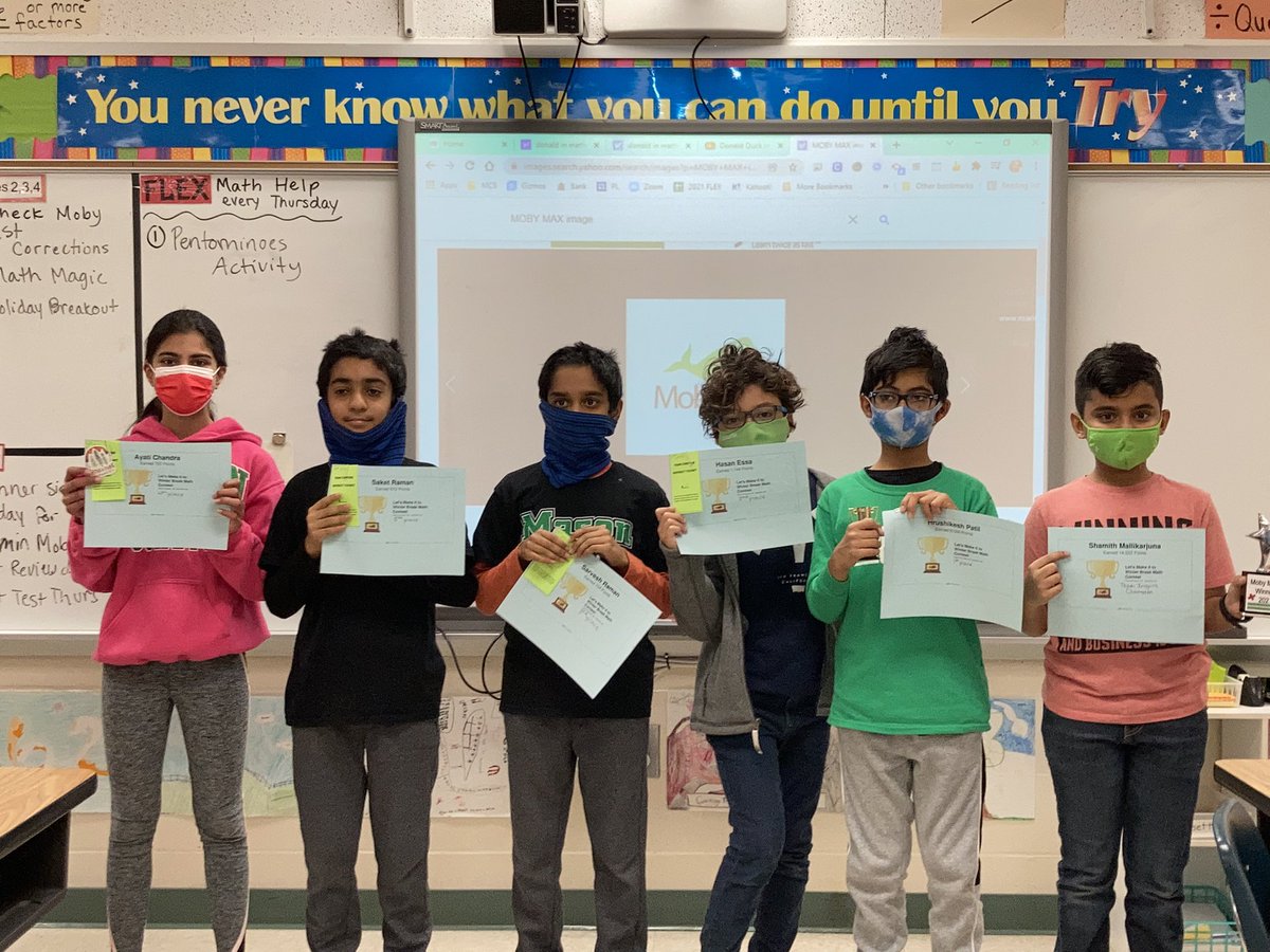 RossettiMI's tweet photo. Team Inspire Moby Math contest winners!! https://t.co/SijAxzKt85