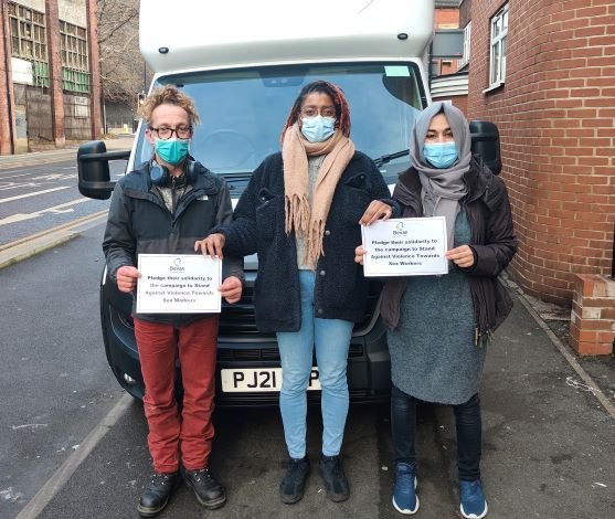 BasisSexWork's tweet photo. Thank you to our partners @BevanCIC for pledging to end Violence Against Sex Workers #IDEVASW2021 #17daysofaction https://t.co/htreJ6IOII