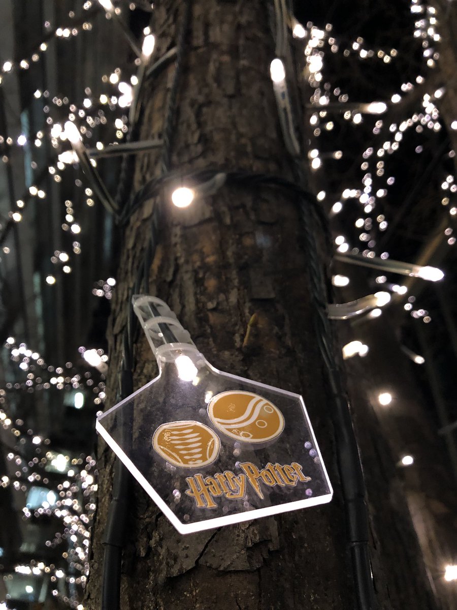 #ハリーポッター 
#harrypotte
#丸の内クリスマス
#魔法ワールドのオーナメント
