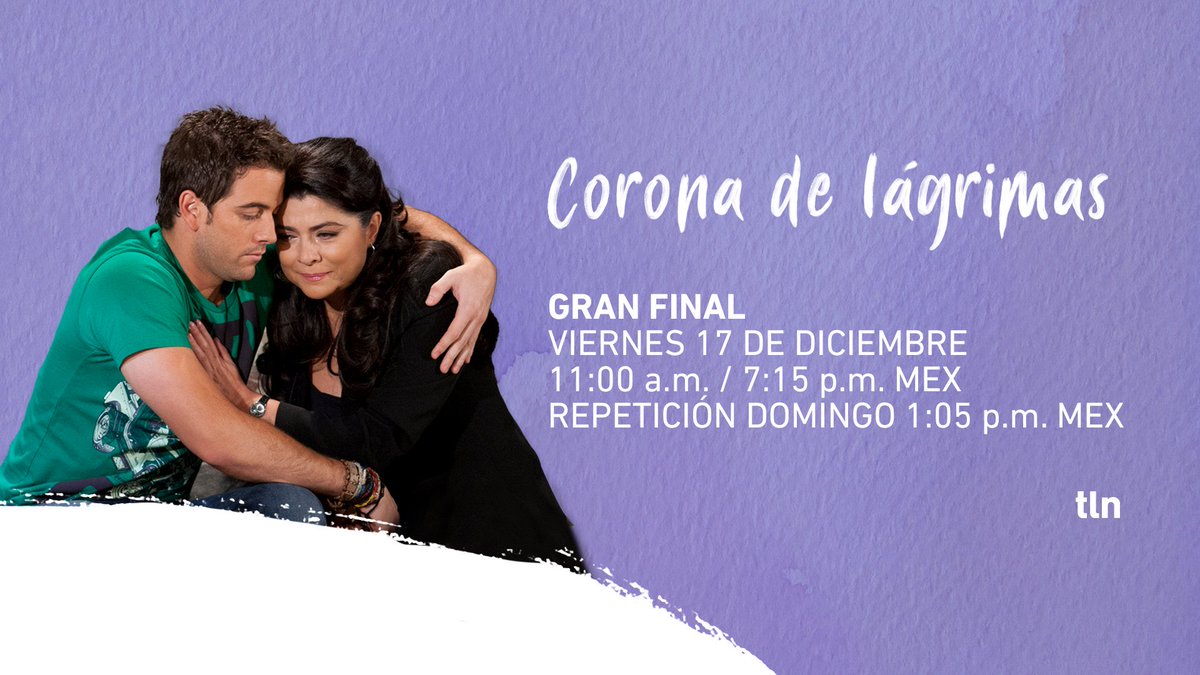 detlnovelas1's tweet photo. HOY GRAN FINAL #CoronadeLágrimas (2012) por @tlnovelastv

Con @victoriaruffo31 @alenones @JosemariaTorreH @manedelaparra @MaribelGuardia @E_Laguardia @afri_zavala @adriana_louvier @raquelgarzac @lolamerino12 @axelricco y un gran reparto 

🎬 @elgueromex https://t.co/LHTOrJ505A