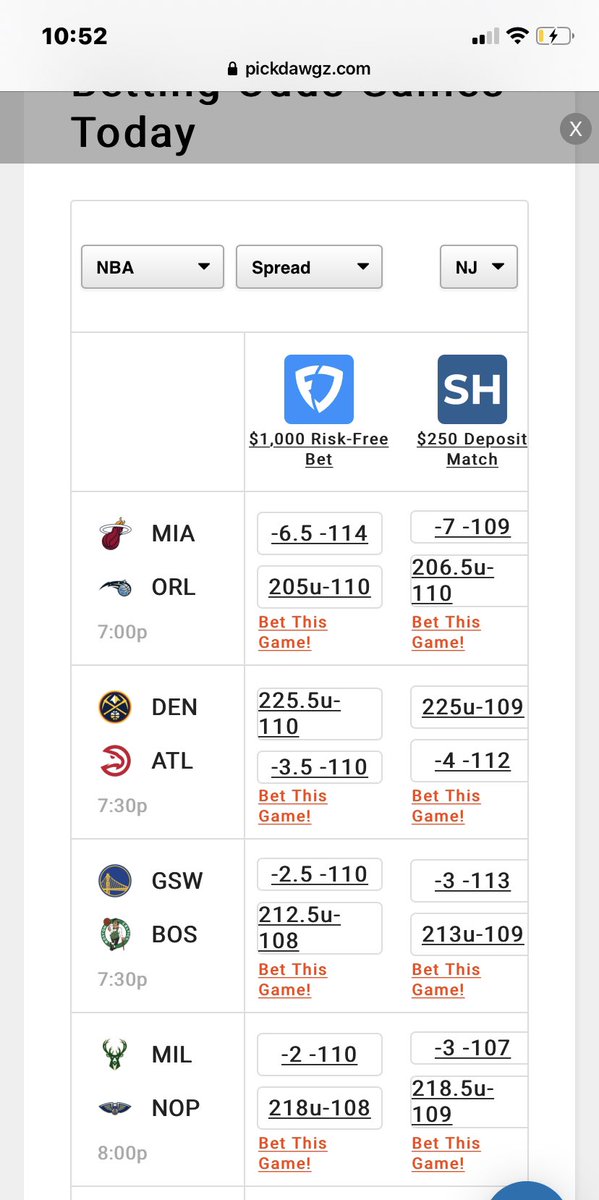 juniorsports7's tweet image. 12/17 Stephen Vazquez Jr. #414

NBA Pick #1- Miami Heat -6.5 @-110 VIA @FDSportsbook 

NBA Pick #2- Charlotte Hornets +2 @-110 VIA @FDSportsbook 

NBA Pick #3- Milwaukee Bucks -2 @-110 VIA @FDSportsbook 

#PickDawgz #PickDawgzCapperContest