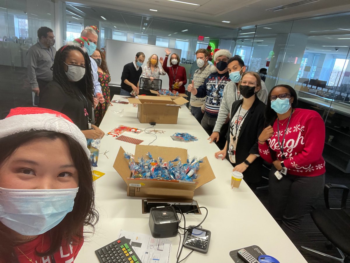 .<a href="/BLaw/">Bloomberg Law</a> spreading tidings of comfort and joy to staff and community as the team got together to assemble spa kits for N Street Village, a non-profit that aims to ensure every woman in DC has a safe place to call home. Together we r making an impact. <a href="/BBGIndustry/">Bloomberg Industry Group</a>  #GiveBack