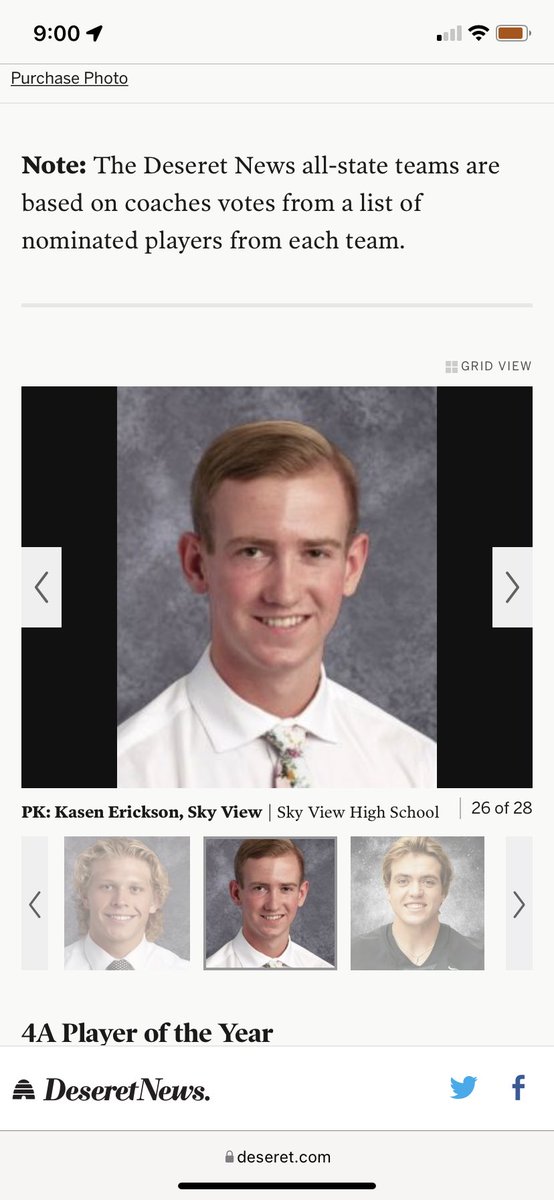 Excited to be named First Team All-State! <a href="/MooseB90/">Moose Bingham</a>