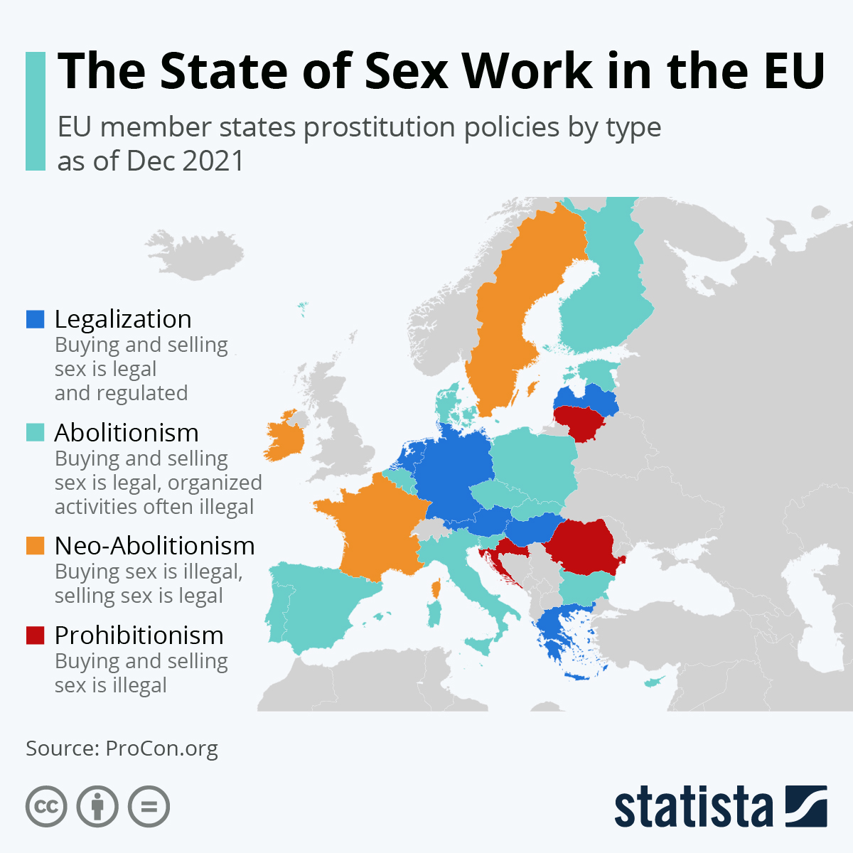This #map shows the #EU member states prostitution policies by type.
Source: ow.ly/QO3Q50HcVvR