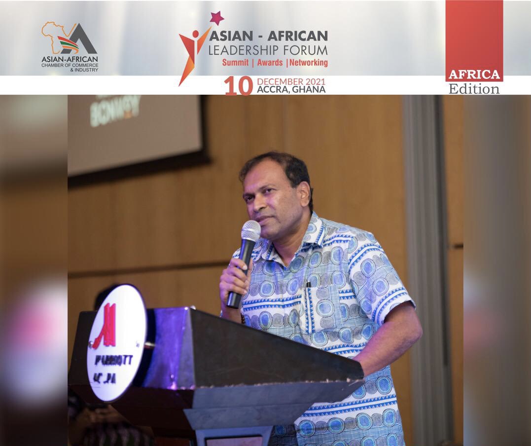 HCI_Accra's tweet photo. Addressing Asia-Africa Leadership Forum in #Accra High Commissioner highlighted India’s growing engagement with Africa for mutual growth &amp; development @DrSJaishankar @CimGOI @IndianDiplomacy @AyorkorBotchwey @AlanKyerematen @Sarpong_KA @aacciofficial @MOBaafi @Herbert_Krapa https://t.co/geCBn8Yr2c