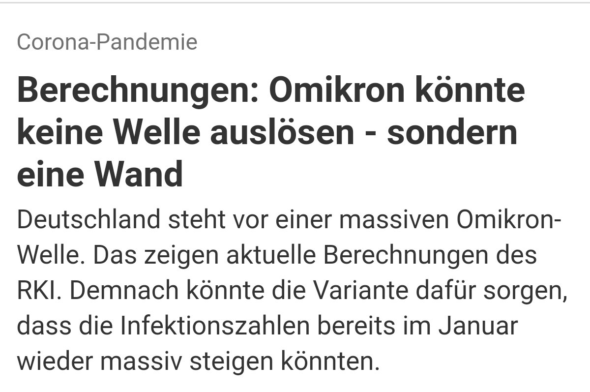 Die WAND kommt 😂😂😂😂😂😂😂😂😂😂 Junge, Junge, Junge, die Propaganda und Hysterie der Pseudowissenschaft kennt keine Grenzen mehr. Wahrscheinlich werden auch bald alle mathematischen Gesetze des exponentiellen Wachstums ausgehebelt. #Omikron #Omikronwand 🤣🤣🤣