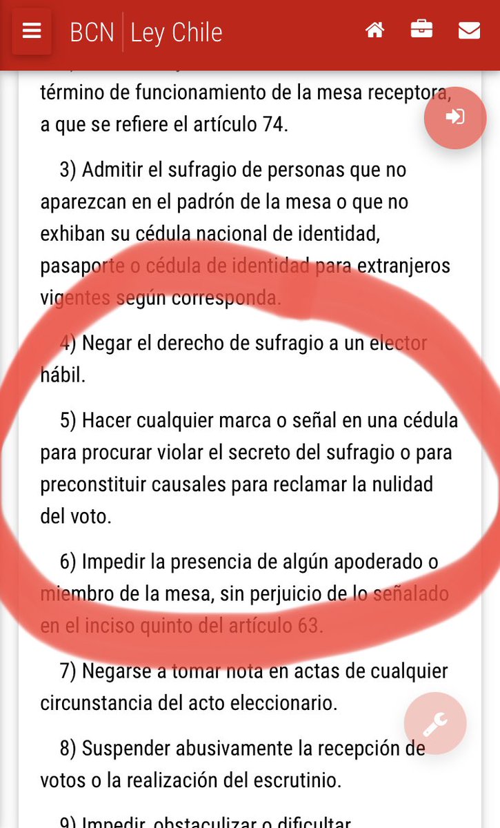 cgajardop's tweet photo. Ojo a los vivitos: Remarcar un voto es un delito electoral y el que haga eso se va detenido. (Art 144 número 5 y 149 número 4 de la LOC 18.700)
Así que a votar sin miedo y con esperanza! https://t.co/aNbqRFPxGn