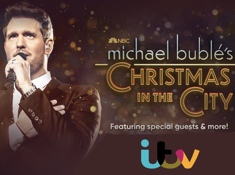 Michael Bublé’s #ChristmasInTheCity will air in the UK on Sunday, December 19 at 10.15pm on ITV.

itv.com/presscentre/ep…