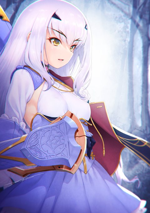 以前描いてたメリュジーヌにちょっと手を入れて再掲。 