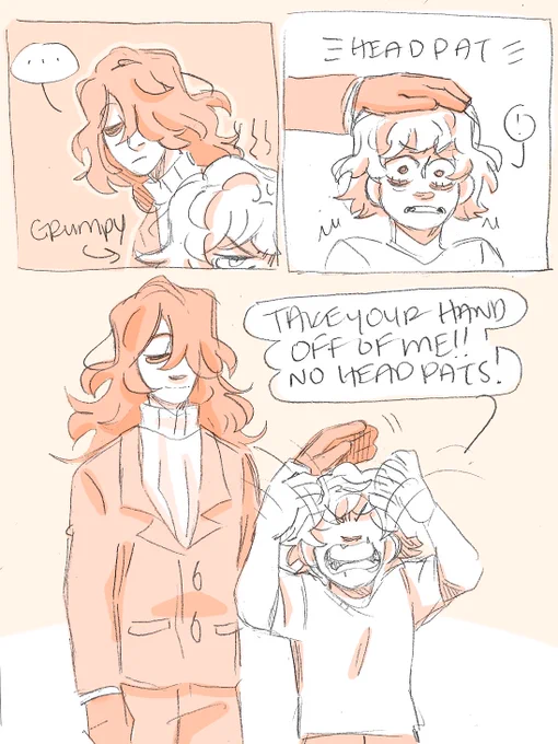 head pats #nomuzawa #shigaraki 