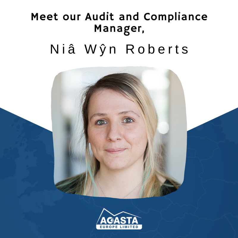 AcastaEurope's tweet photo. Niâ's worked at Acasta for over 4 years. She's progressed from Underwriting Assistant to Senior Underwriter, she's now head of our Audit &amp; Compliance team. 

We're looking to for an Auditor to join the team. Find out more here: https://t.co/3RgnehRDNd https://t.co/dHLPB7wYN1