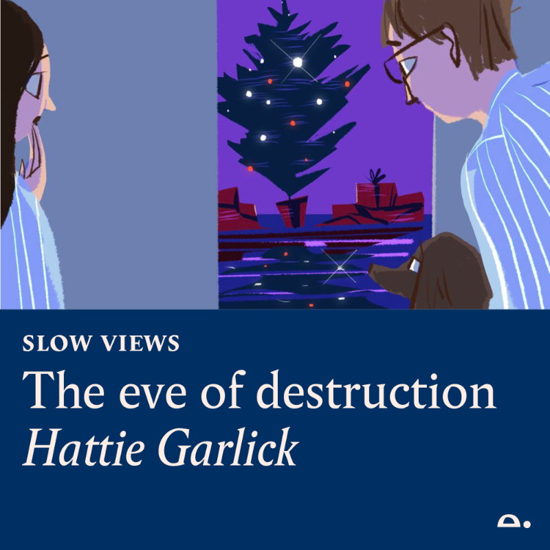 tortoise's tweet photo. The news this year has been filled with stories that might leave you with little faith in the state of humanity...

But if you're after a tale to restore that faith, @HattieGarlick's #SlowView on her first Christmas in a new village should do the trick.
