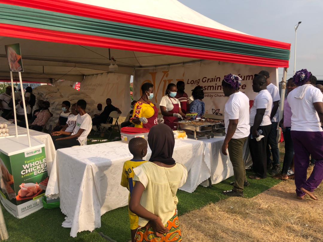 EviviRice's tweet photo. The launch of #EviviRice is underway at the Accra Mall roundabout lawns.

Come and sample delicious rice dishes, drinks, grills, good music and grab your #Evivi rice for Christmas and beyond. https://t.co/d0nNCTJ5zK