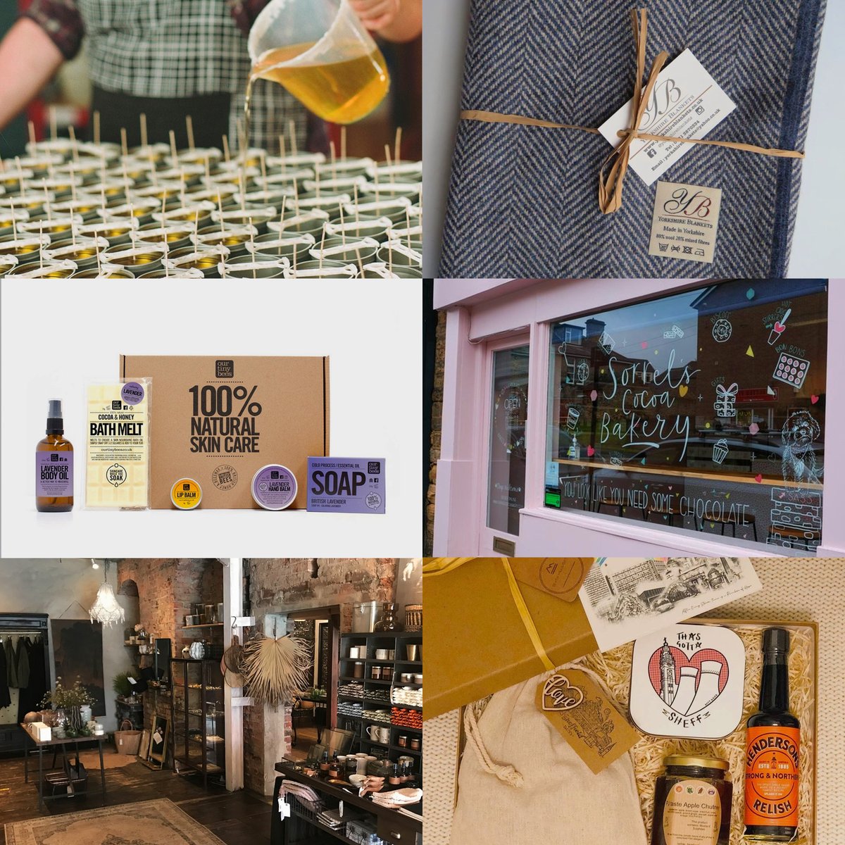 For Day 6 of our Advent Calendar we’ll be giving away a care package, including prizes from our local favourites including -

Yorkshire Blankets, Our Tiny Bees, Seven Hills Gifts, The Yorkshire Candle Co, CollardManson &amp; Sorrels Cocoa Bakery.

Simply RT for the chance to win!