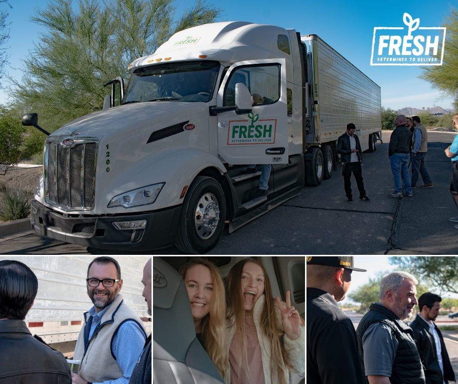 PeterbiltMotors's tweet photo. Congratulations @FreshFreight1 on your beautiful New Model 579s! We know the FreshFreight team will love their new trucks. Thank you for your partnership! #PeterbiltPride #NewModel579 https://t.co/tz9KTishf7