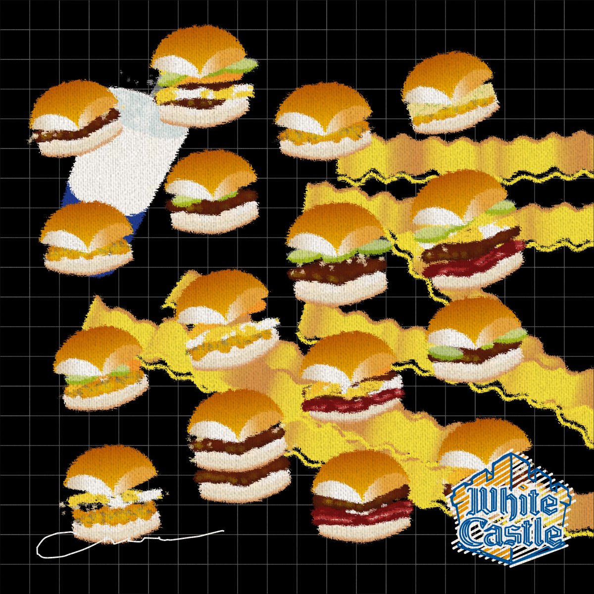0xGeeLoko's tweet photo. second #sliderverse mint to came out @ #974 ..got a whole tray of #sliders ... huge #craver what else can i say ...thank you! @WhiteCastle @cheyuwu345 @doodlelabs_io
https://t.co/V7CTm52yMd https://t.co/RVzN0GMPjK