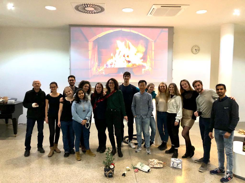 Secret Santa event in our lab before the Christmas holidays. Merry Christmas to all lab members and thank you for your efforts.
