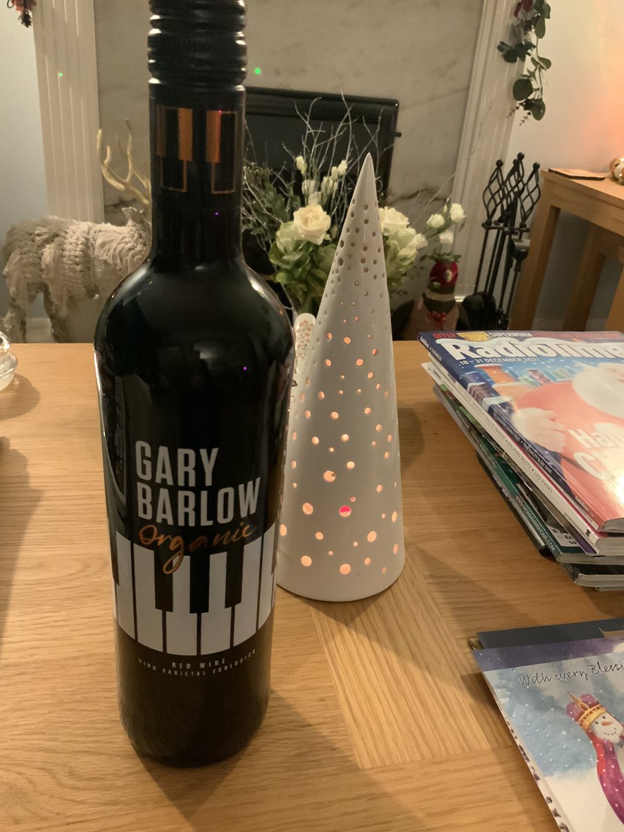 Saw this Gary Barlow wine in the shop, so I said “I’ll Take That”.