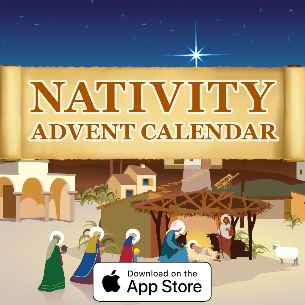 DDGooseGame's tweet image. Countdown to Christmas Nativity Advent Calendar with Luke 2:1-20 (NIV) Scripture
Download on the App Store apps.apple.com/app/id478613723

#jesuschrist #jesus #christ #god #wordofgod #CountdowntoChristmas #GodMorningFriday #advent #AdventCalendar #AdventCalendar2021 #ChristmasCountdown