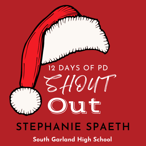 GISD_PD's tweet photo. Thank you to all who joined in on our 12 days of PD! Our high school winner is @s_spaeth at SGHS! @GISDTLD @SGHS_Titans #ItsThePDforMe #GISDpd https://t.co/6y0mVpB2Wp