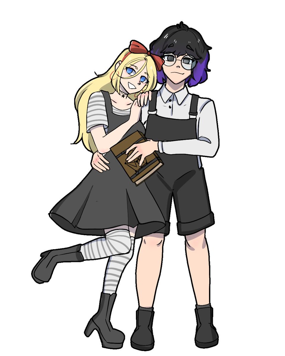 ActuallyLinkhe's tweet photo. Two of my OCs, Anne and Lani

got this amazing drawing from @LGrapefruit18 https://t.co/YI0r0o67no