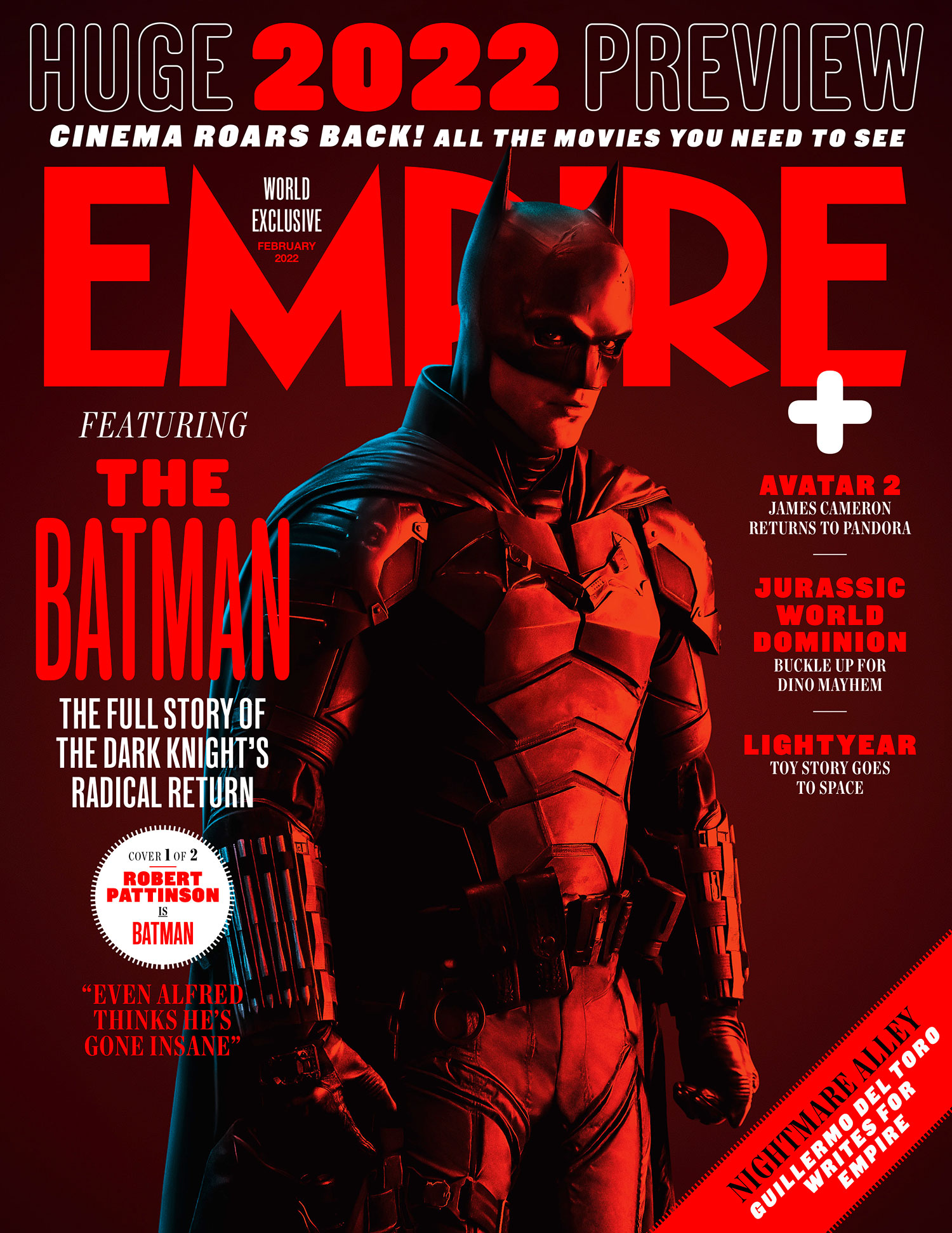 Empire Magazine on Twitter: "Light up the Bat-Signal – Empire's  world-exclusive #TheBatman issue is here, with the full story on the caped  crusader's radical reinvention. The first of two collectible covers features
