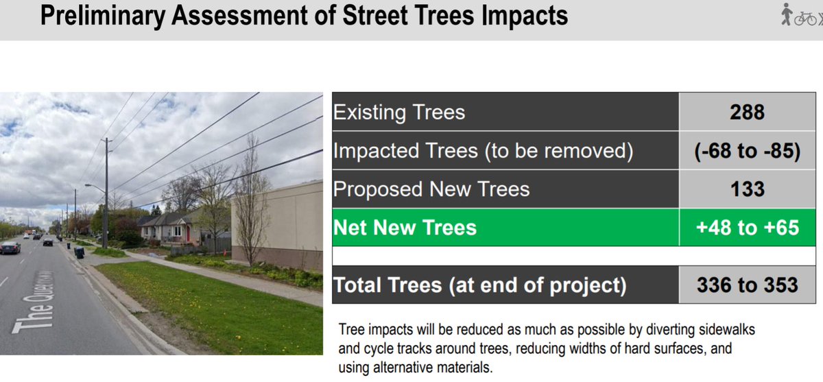 South Etobicoke Trees (@etobicoketrees) on Twitter photo "Tree impacts will be reduced as much as possible by diverting sidewalks and cycle tracks around trees, reducing widths of hard surfaces, and using alternative materials." If we can do it for the Queensway Complete Street, then also for Dwight Avenue. <a href="/Mark_Grimes/">Mark Grimes</a> <a href="/pamelagough/">Pamela Gough 🇨🇦</a> "Tree impacts will be reduced as much as possible by diverting sidewalks and cycle tracks around trees, reducing widths of hard surfaces, and using alternative materials." If we can do it for the Queensway Complete Street, then also for Dwight Avenue. <a href="/Mark_Grimes/">Mark Grimes</a> <a href="/pamelagough/">Pamela Gough 🇨🇦</a>