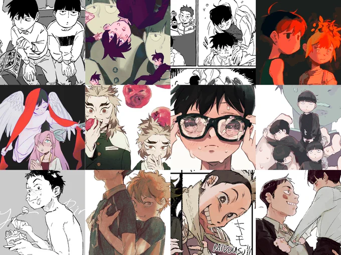 my 2021 art summary feels all over the place 