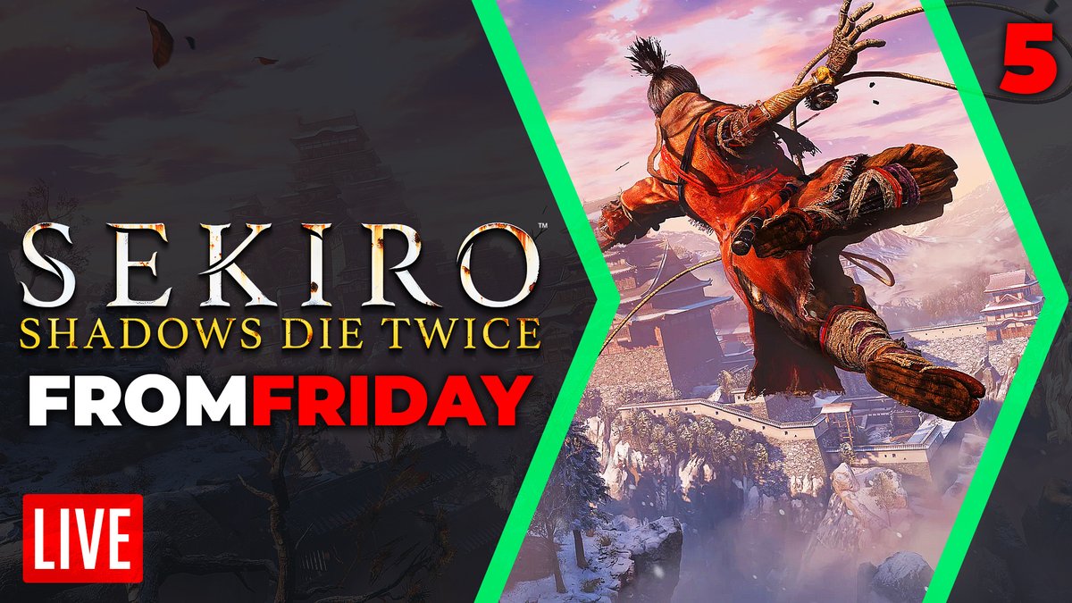 ReforgeMedia's tweet photo. Sekiro Gameplay - FromFriday Ep 5

LIVE ➡️ https://t.co/uvuj99JpT0

#sekiro @fromsoftware_pr #fromfriday https://t.co/TVr3TJw2JY