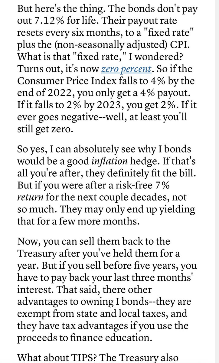 KellyCNBC's tweet photo. NEWSLETTER: Less than meets the “I” bonds.

https://t.co/TyZcBxIzSQ https://t.co/6kLLZhB94E