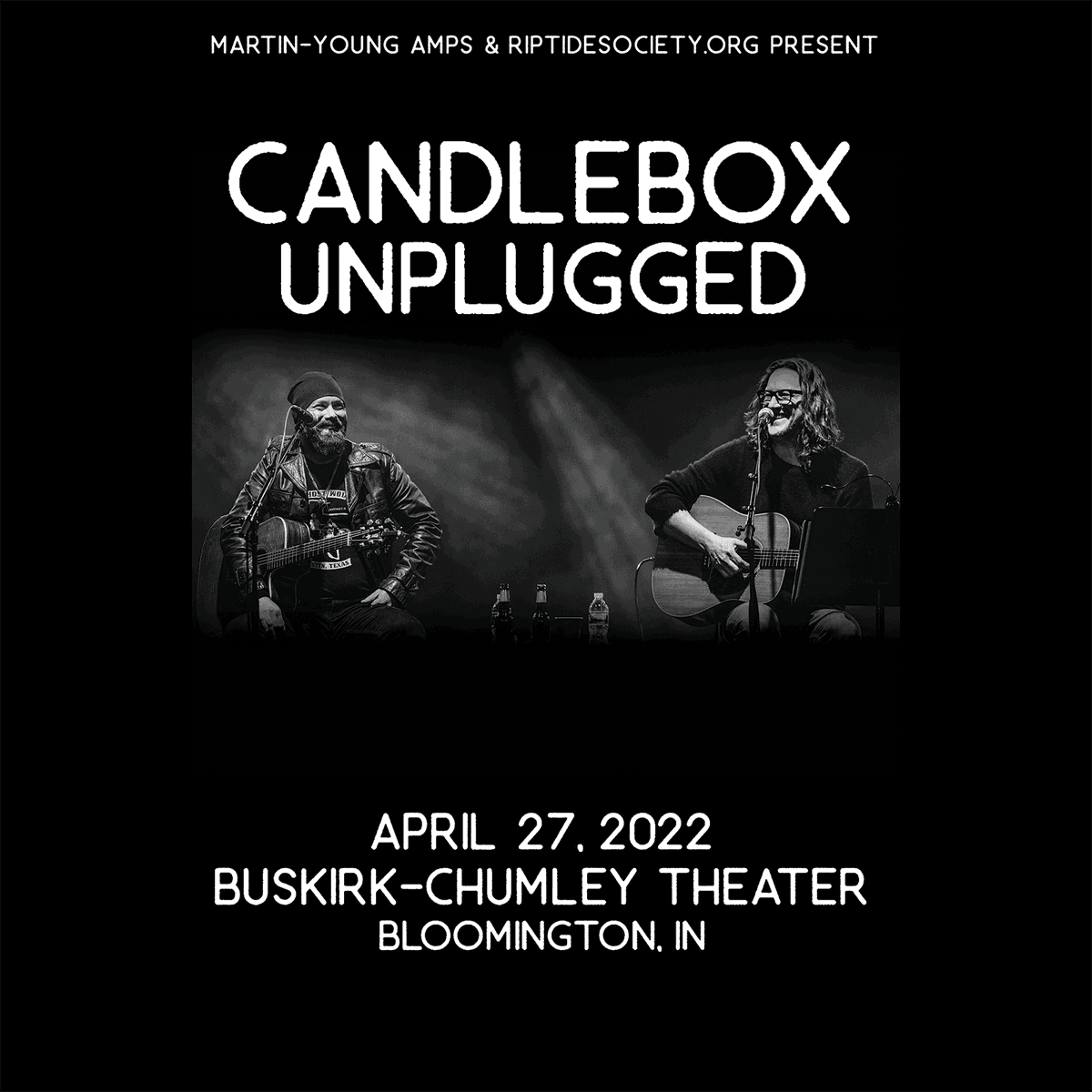 NOW ON SALE! Tickets to see multi-platinum rockers Candlebox on their "Candlebox Unplugged" tour at BCT! 
Tickets --&gt; bctboxoffice.org/event/candlebo…