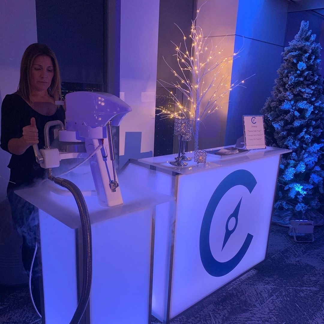 #Frost321 bar branding definitely added a unique touch to these events. ❄️🍨

#Frost #NitrogenIceCream⁠ #Frost321