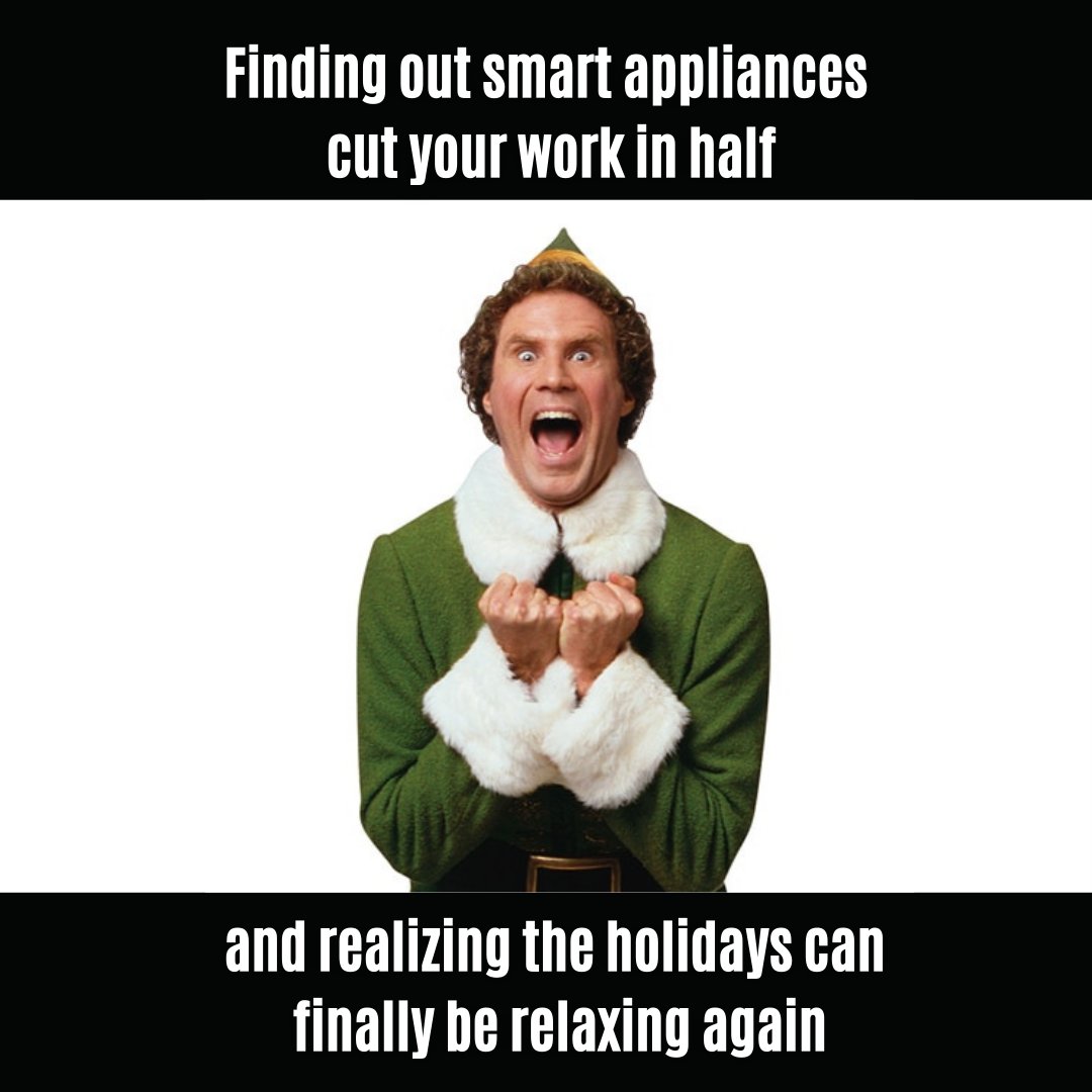 CountyTVCT's tweet photo. Smart appliances are here to save the holidays! https://t.co/gyVVLITwYW
