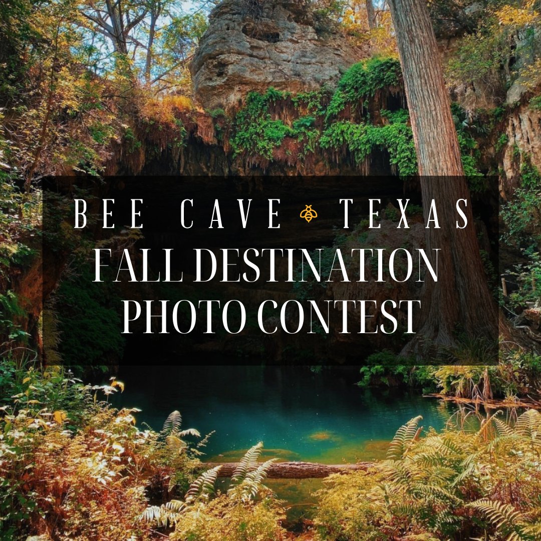 Don’t forget to DM US your favorite photograph from your trip to #BeeCave along with a quote about why you love Bee Cave to enter to win our Fall Destination Photo Contest! The top two entries will each win a one night stay at The Sonesta Bee Cave Hotel for you and a guest to e