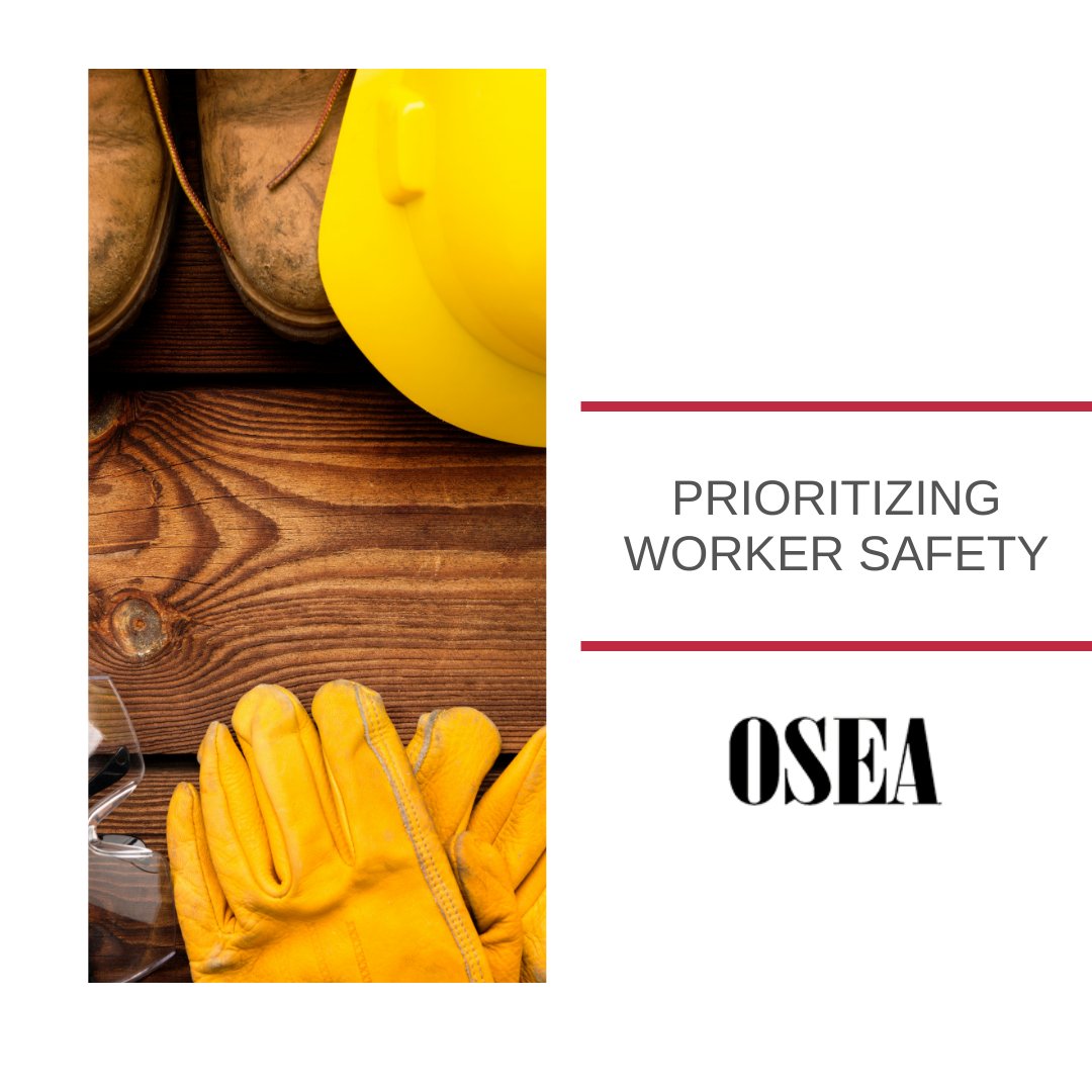 OSEAinc's tweet photo. Safety pays off for everyone. To meet the challenges of environmental, health and safety programming, OSEA relies on its experienced, certified and qualified professionals to provide practical and cost-effective solutions to protect worker safety.

Work safe. Work Smart. Work ... https://t.co/H7iZuHvVn6
