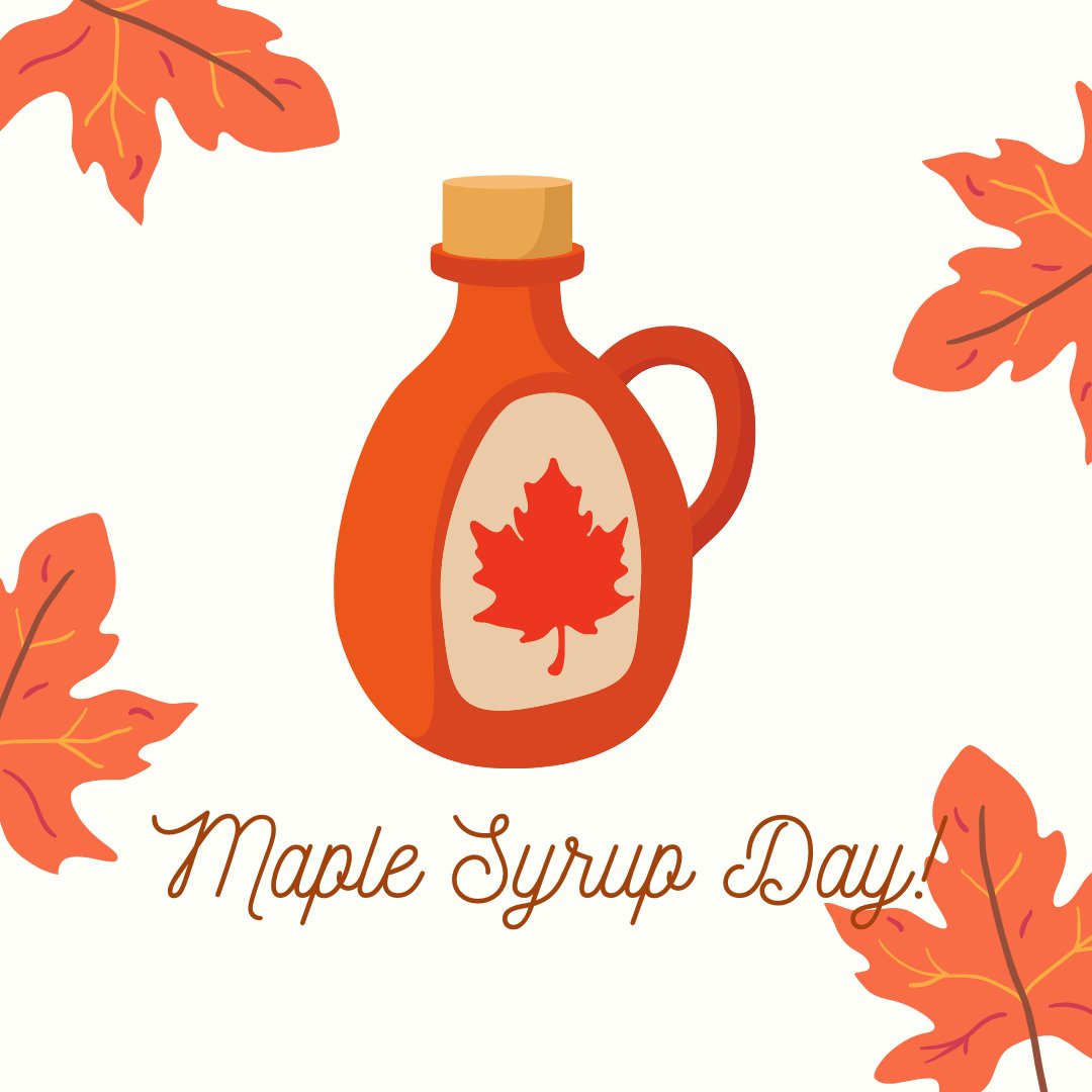 DufferinNews's tweet photo. Today is #MapleSyrupDay! 🍁 #DYK that according to the New York Times, Canada is responsible for roughly 70% of the world’s total supply of maple syrup. Fitting for the country that sports the tree’s leaf on its flag!

Happy Maple Syrup Day! 🍁 https://t.co/Spx2B4mH8l