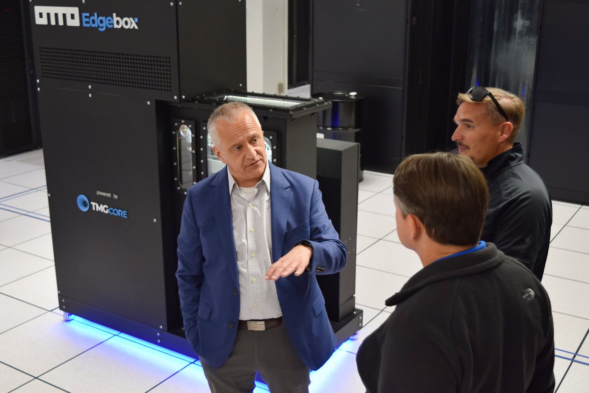 TMGcore's tweet photo. 2 weeks ago we were honored to be showcasing our tech at the Naval Postgraduate School. Their organization is redefining preparedness and technology for our Navy.
#EvolveToEnable #NationalSecurity https://t.co/T698DGVAc0