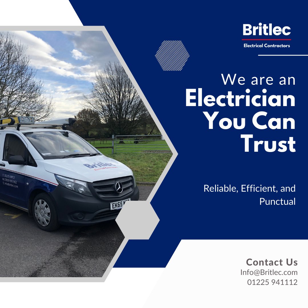 britlecgroup's tweet photo. Contact us now for all of your electrical needs 💡

📞 01225 941112
📧 Info@Britlec.com https://t.co/b5QDkCL4yr