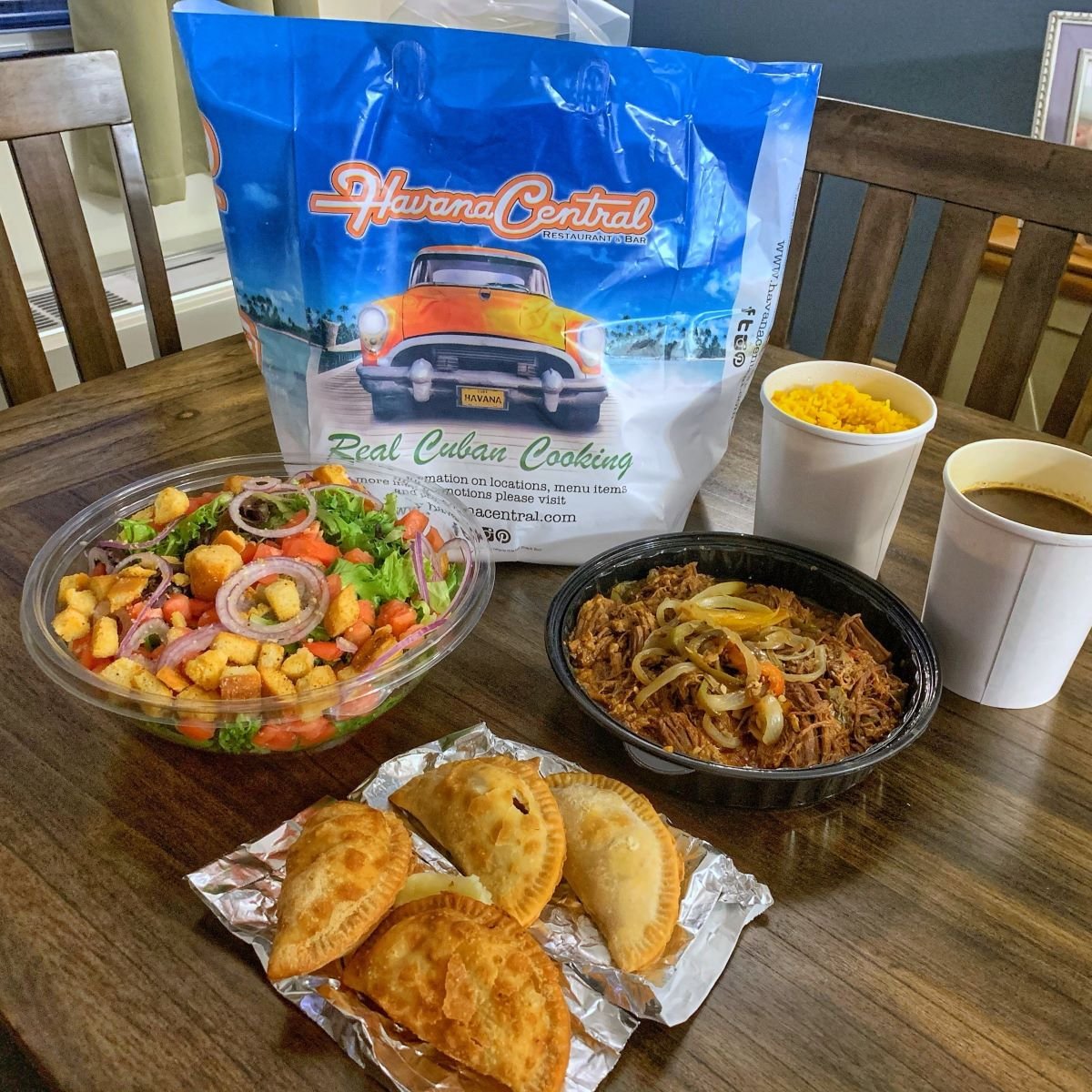 HavanaCentral's tweet photo. Take home some tasty Cuban tonight! Family Bundles, Classic Dishes &amp; Sweets To-Go! Order here: https://t.co/KgKE8CVbqE https://t.co/W9Agck9VWg