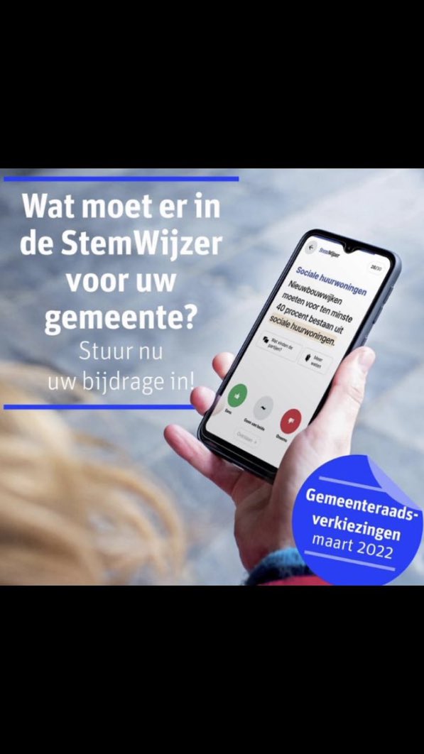 Welk onderwerp wil je terugzien in de Heerenveense stemhulp voor de gemeenteraadsverkiezingen in maart 2022? Draag voor 22 december onderwerpen aan via verkiezingenheerenveen.stemwijzer.nl