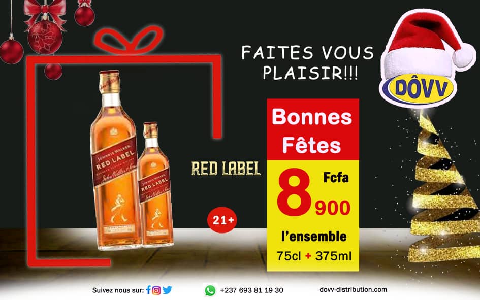 DovvSupermarche's tweet photo. Rehaussez vos célébrations des fêtes de fin d'année avec le #RED_LABEL !!! En promotion dans les supermarchés DÔVV !!! https://t.co/WsCqxZv9Ki