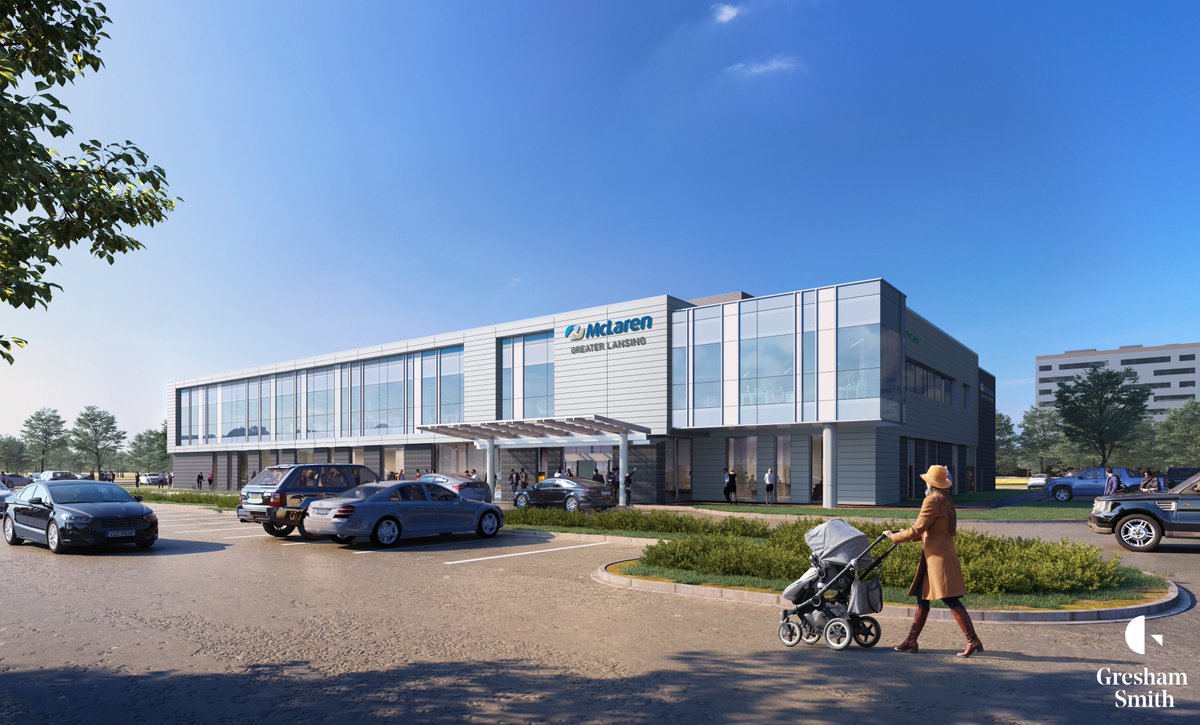 GillespieGrp's tweet image. Today, we announced our newest development with co-owners Tom and Lupe Izzo and Steve Wickens — a 60,200 sq ft medical office building located behind the new McLaren Hospital!