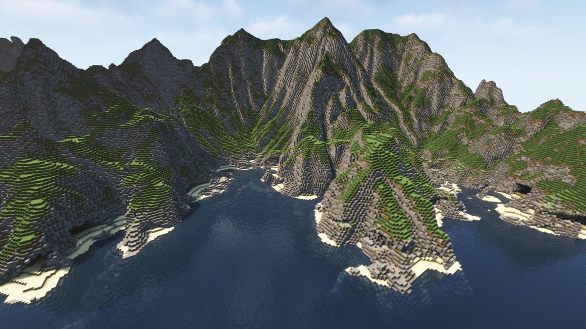 JayemCeekay's tweet image. The results of using hydraulic erosion and coastal erosion with an Arceon electric mask and a few other WorldEdit operations. I am very very pleased with the outcome.